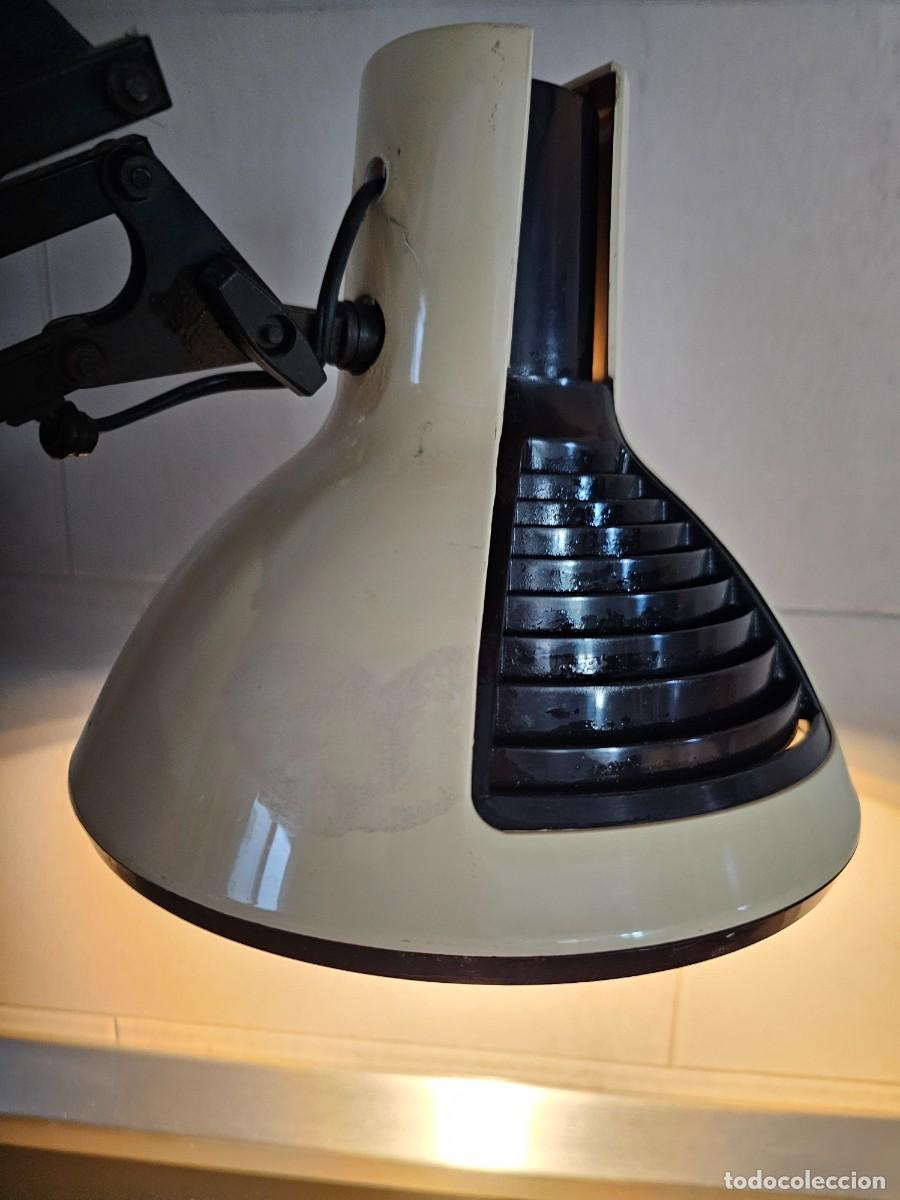 Vintage: LAMPARA FLEXO FASE ARTICULADA MODELO 620- FUNCIONANDO - Foto 10