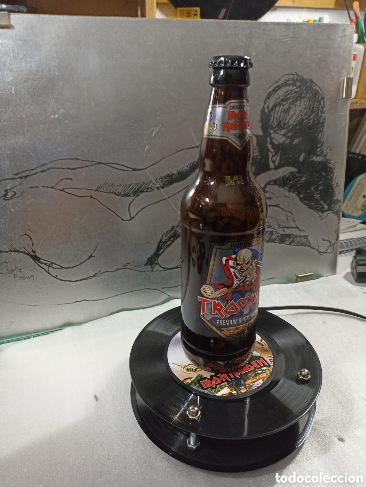 Vintage: Lampara decorativa Iron Maiden - Foto 2