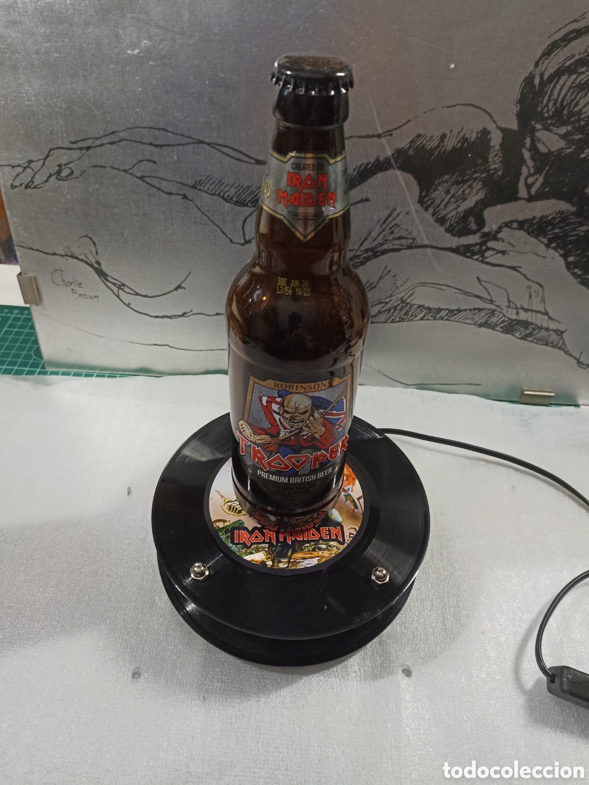 Vintage: Lampara decorativa Iron Maiden - Foto 4