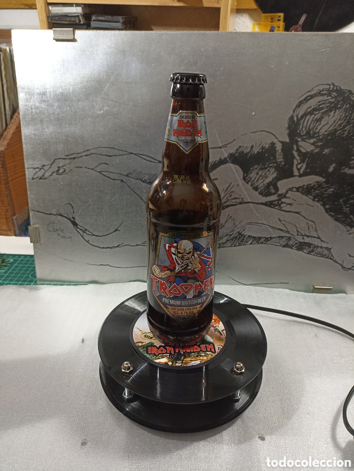 Vintage: Lampara decorativa Iron Maiden - Foto 5