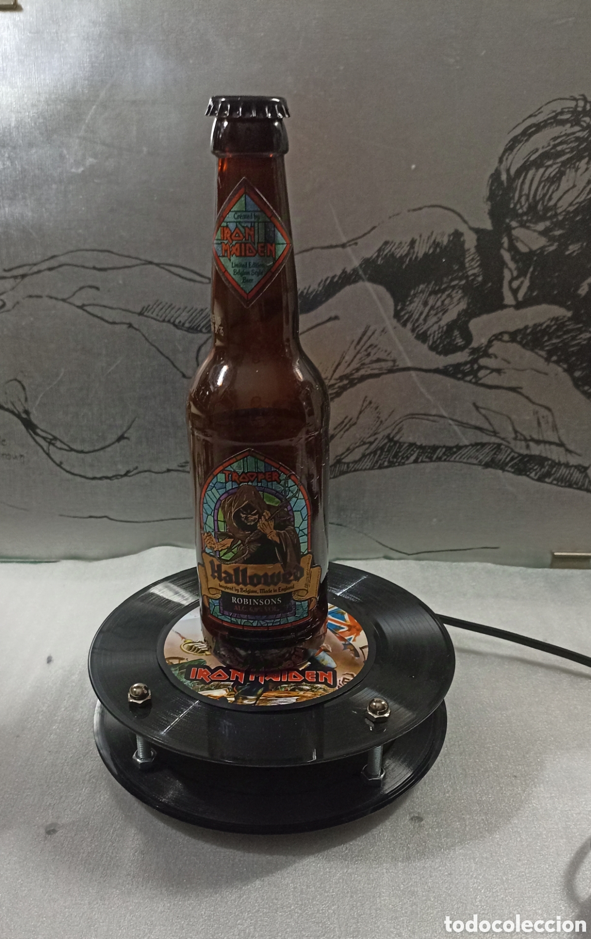 Vintage: Lampara decorativa Iron Maiden-Hallowed - Foto 4
