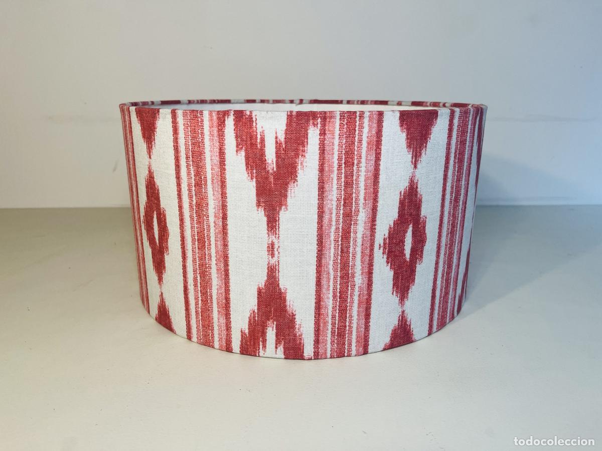 Vintage: Pantalla Strawber Ikat by la Opalina - LA OPALINA - Foto 1