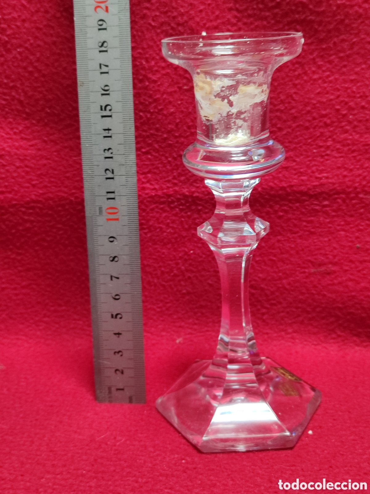 Vintage: Candelabro Sevres. Portavelas - Foto 4