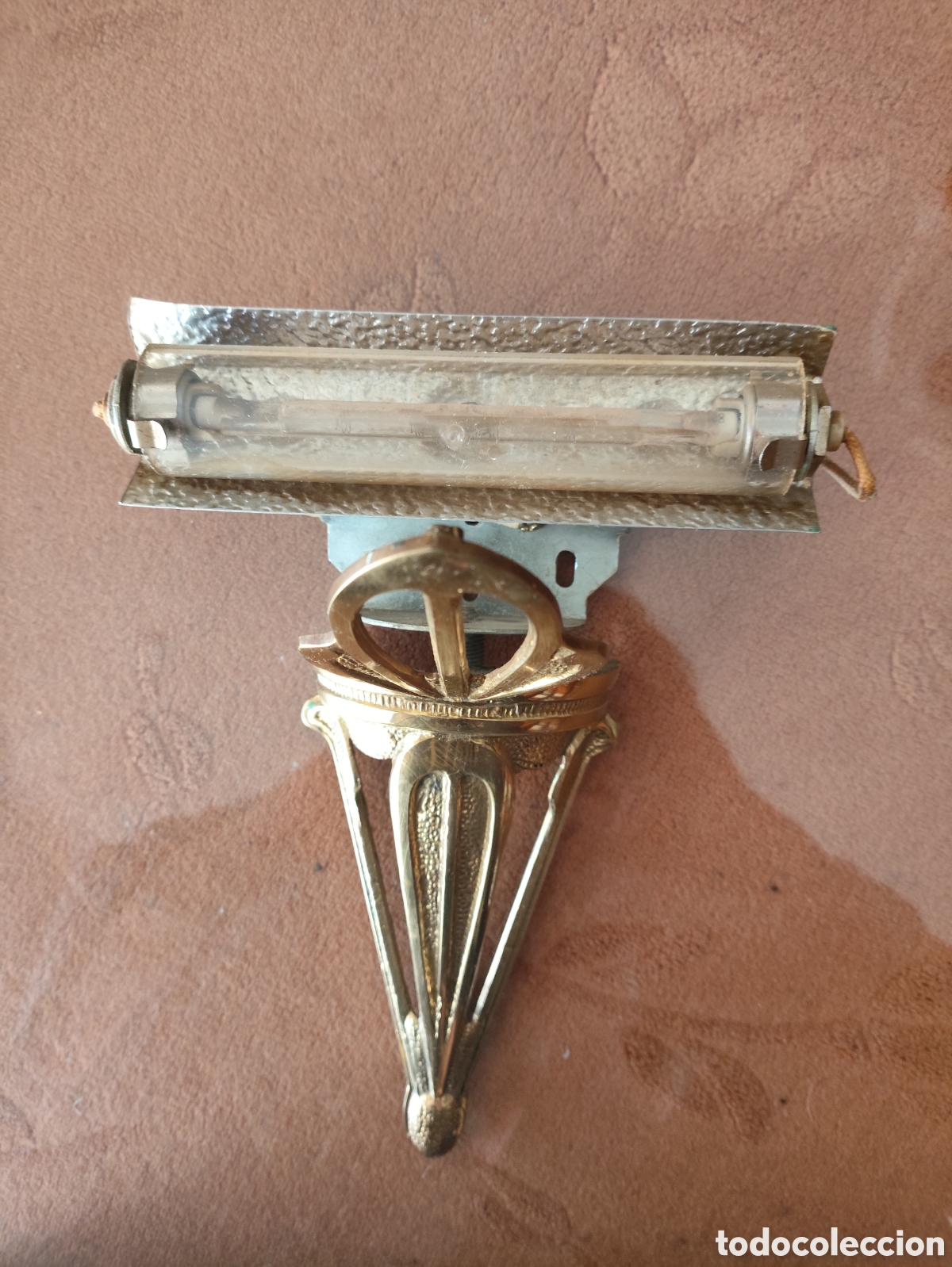 Vintage: Dos apliques de bronce vintage - Foto 2