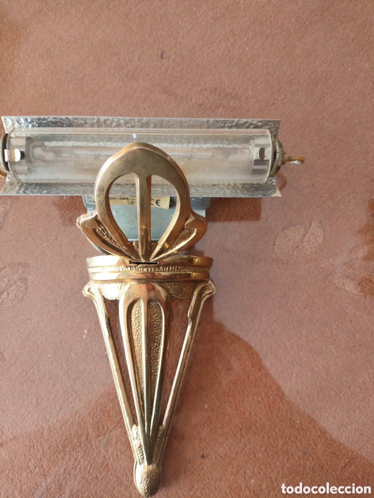 Vintage: Dos apliques de bronce vintage - Foto 3