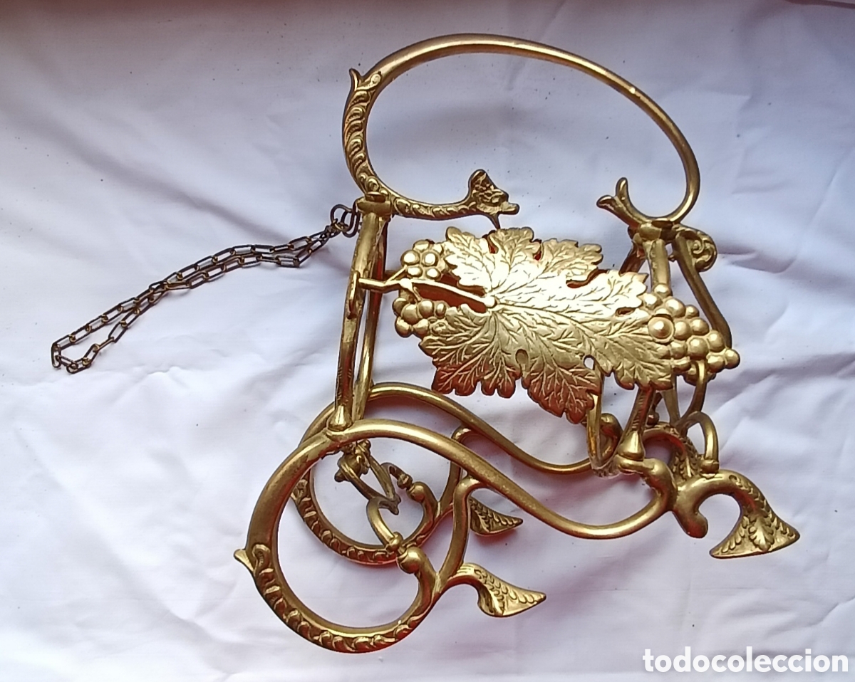 Vintage: Utensilio para botella,- en bronce - Foto 5