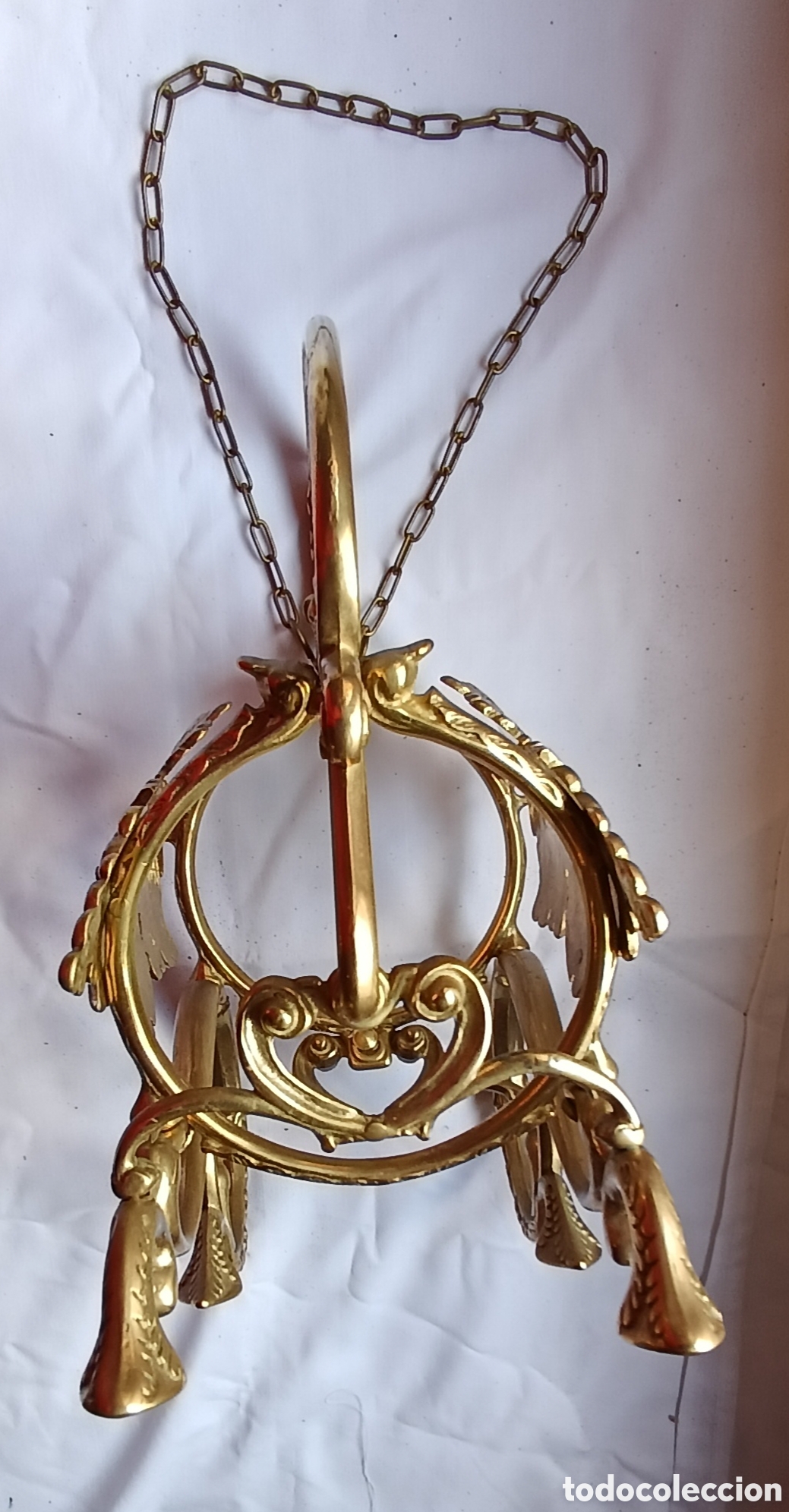 Vintage: Utensilio para botella,- en bronce - Foto 7