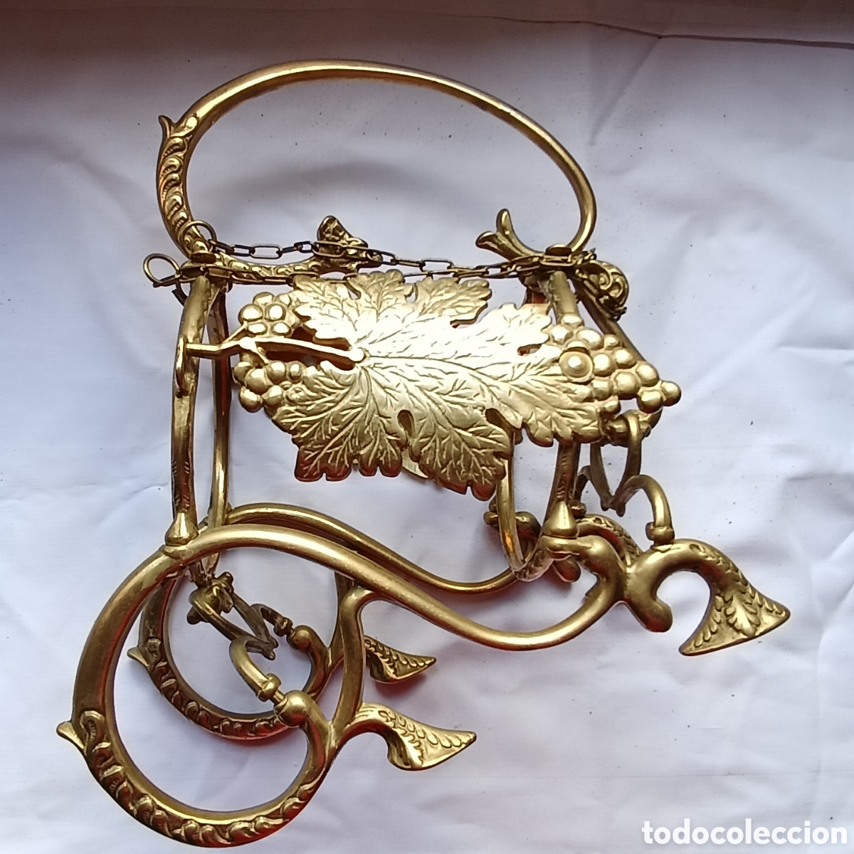 Vintage: Utensilio para botella,- en bronce - Foto 9