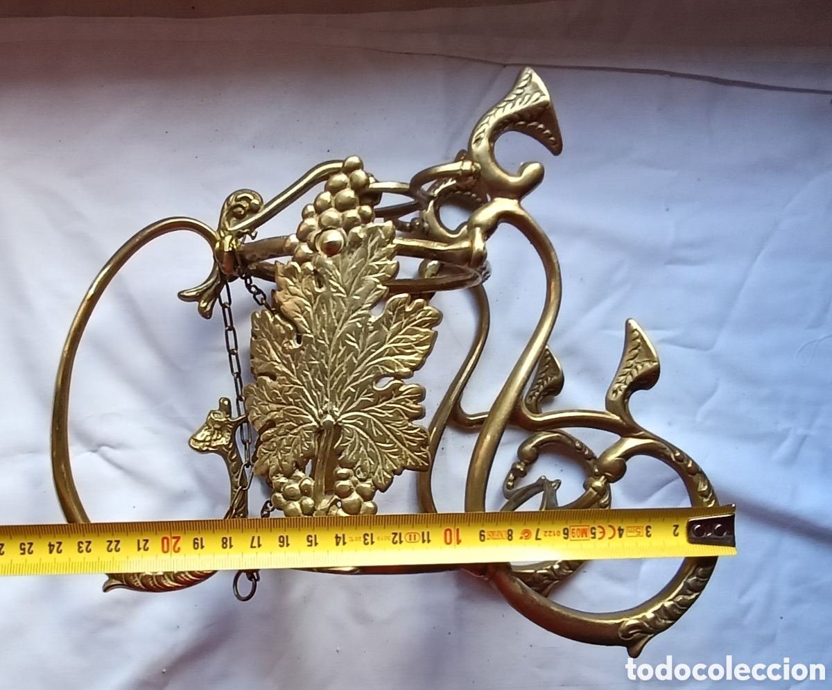 Vintage: Utensilio para botella,- en bronce - Foto 12