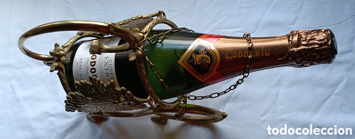 Vintage: Utensilio para botella,- en bronce - Foto 1