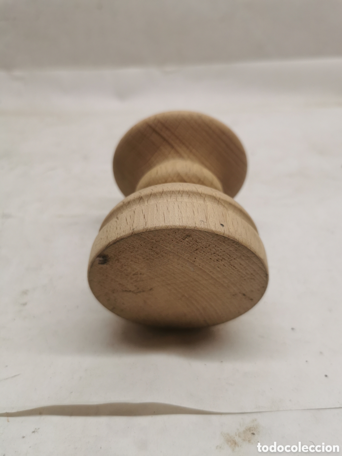Vintage: Peque&ntilde;o candelabro madera - Foto 3