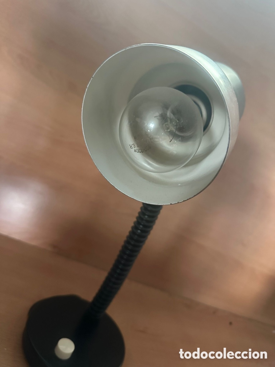 Vintage: L&aacute;mpara de mesa a&ntilde;os, 70 - Foto 3