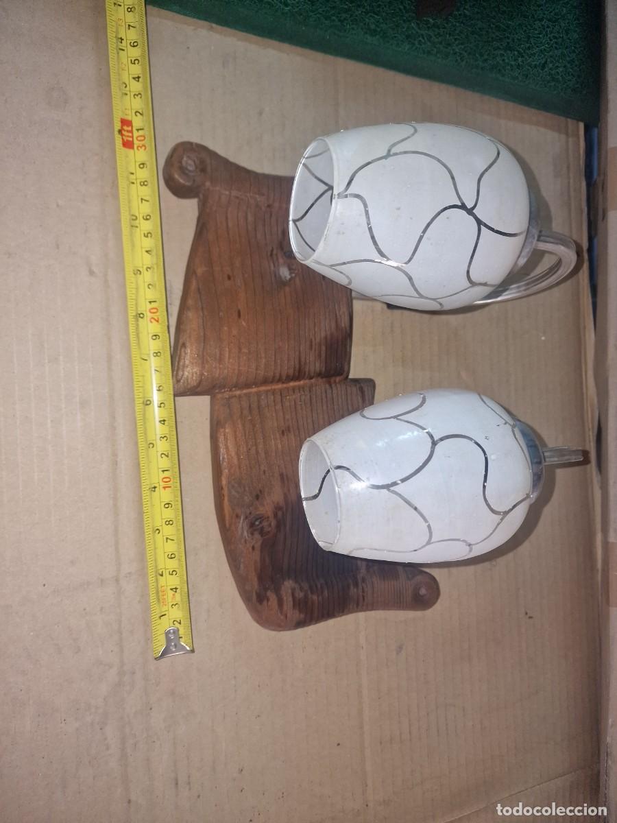 Vintage: APLIQUES CON MADERA A&Ntilde;OS 70 - Foto 11