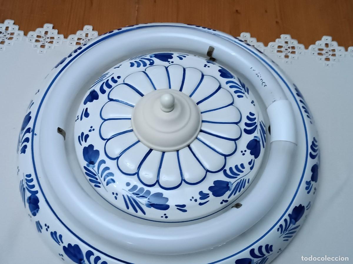 Vintage: PLAFON DE TUVO FLORESCESTE CIRCULAR - Foto 2