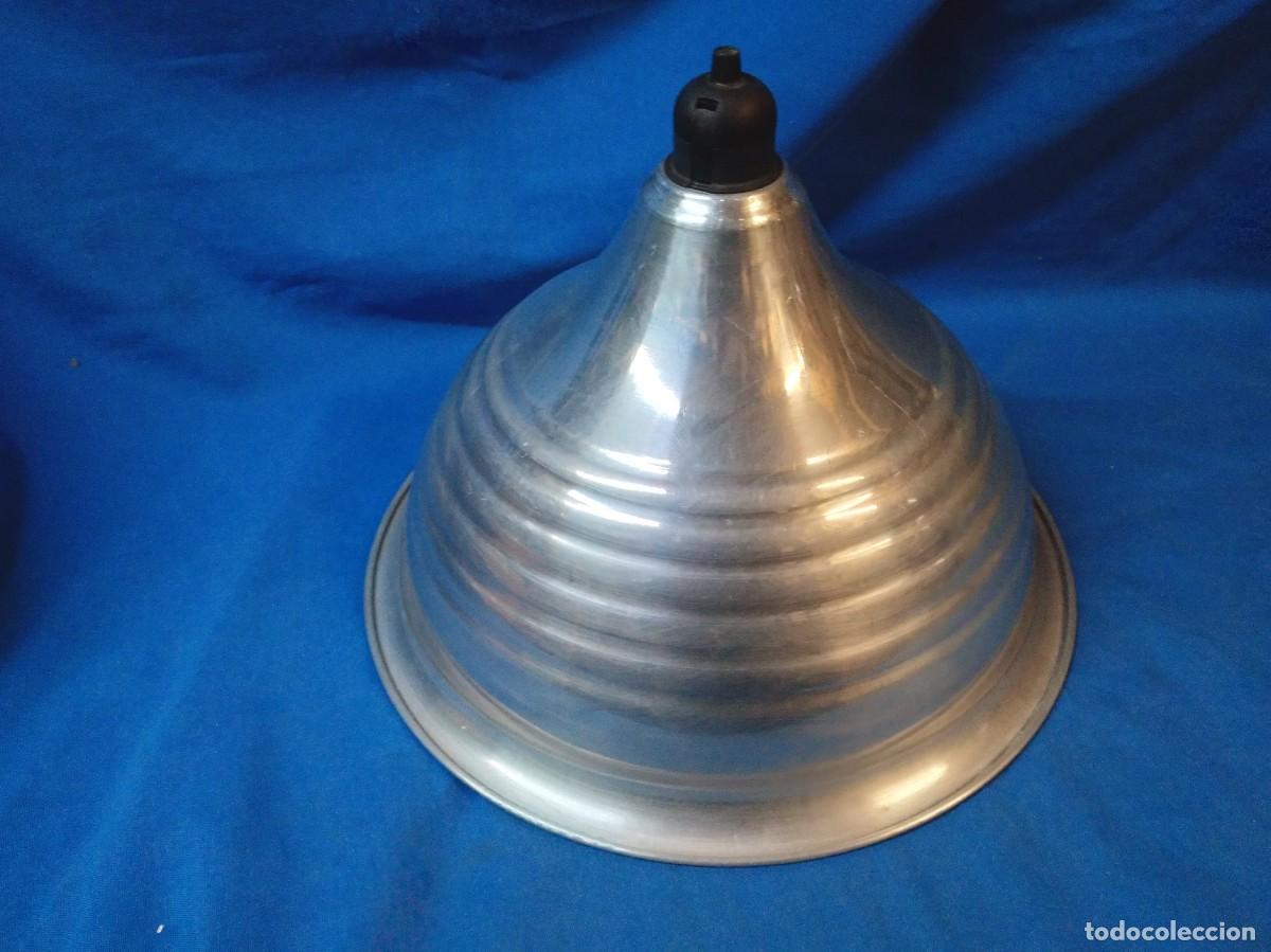 Vintage: L&Aacute;MPARA TECHO EN ALUMINIO TIPO INDUSTRIAL - Foto 1