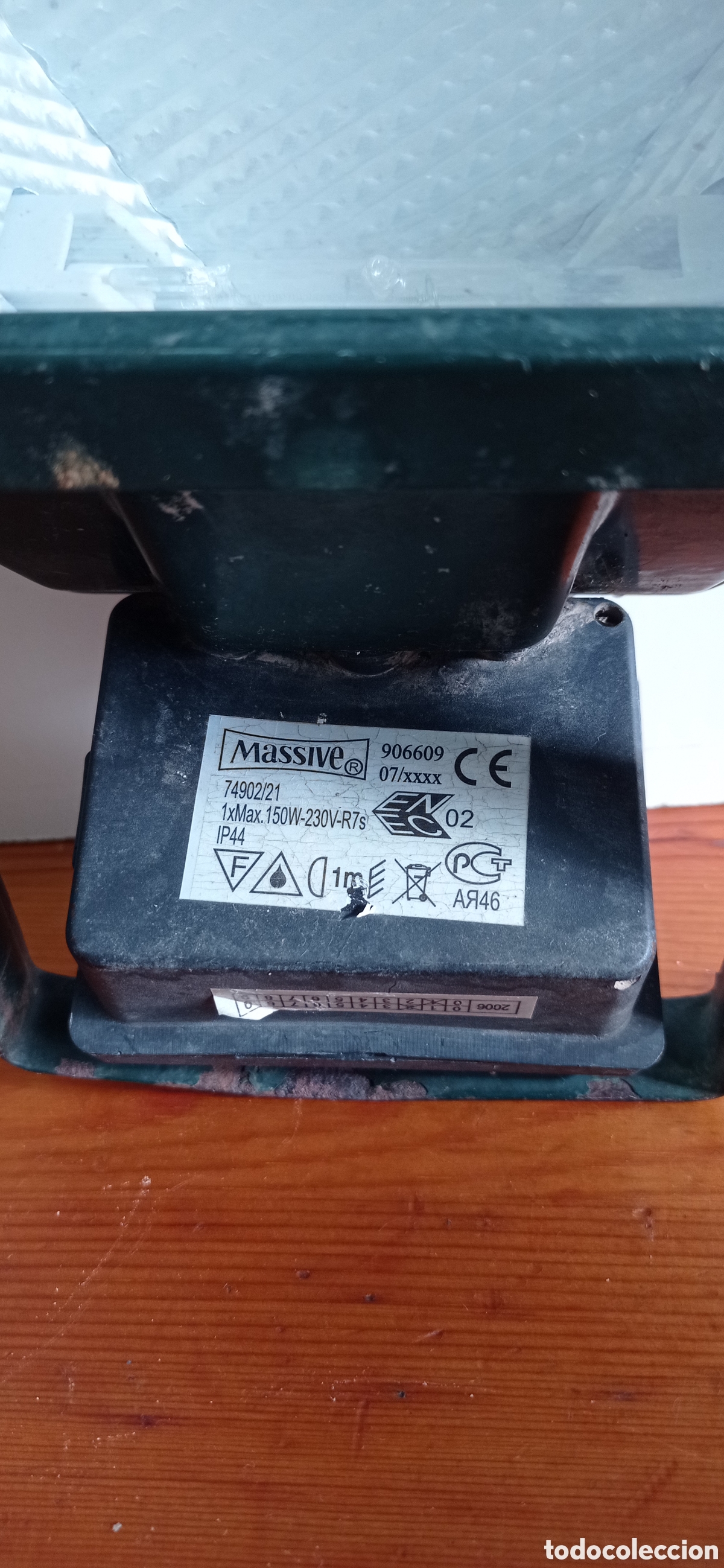 Vintage: FOCO / PARA EXTERIOR / MARCA MASSIVE - 150 W / COMPLETO - Foto 5
