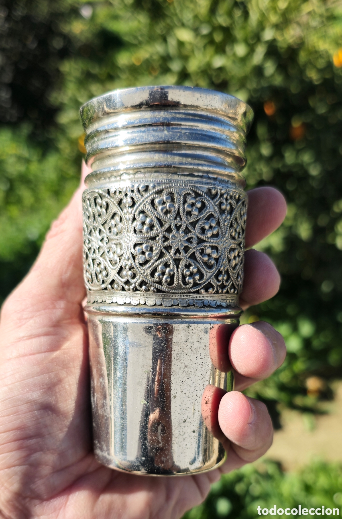 Vintage: Candeleros metal plateado - Foto 6