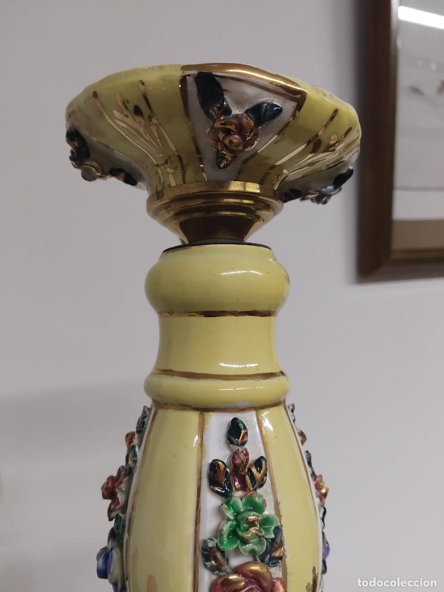 Vintage: LAMPARA DE TECHO CERAMICA MANISES - Foto 9