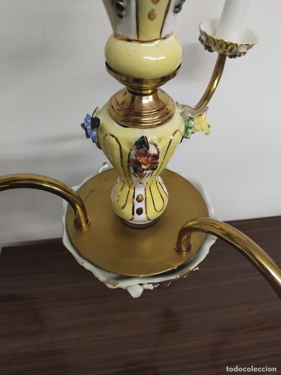 Vintage: LAMPARA DE TECHO CERAMICA MANISES - Foto 10
