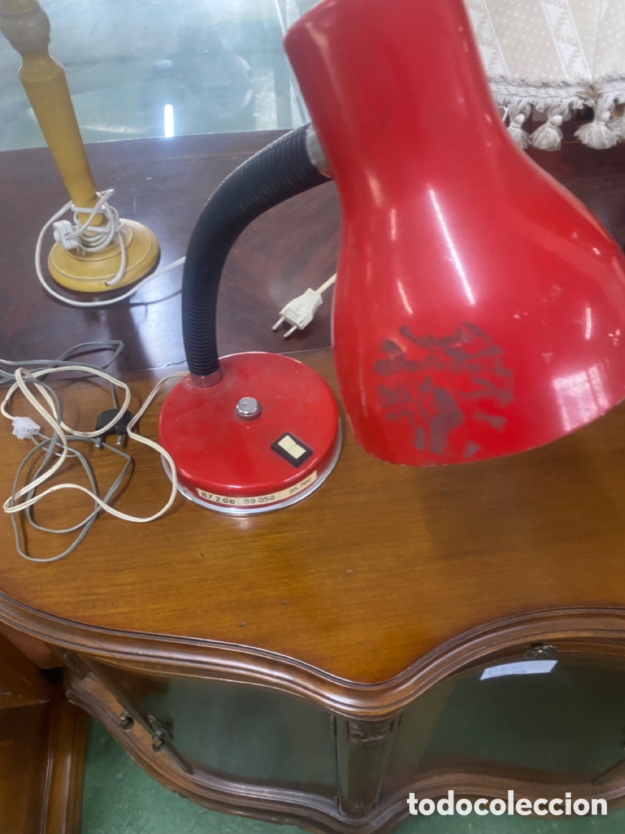 Vintage: Antigua L&aacute;mpara vintage de mesa - Foto 21