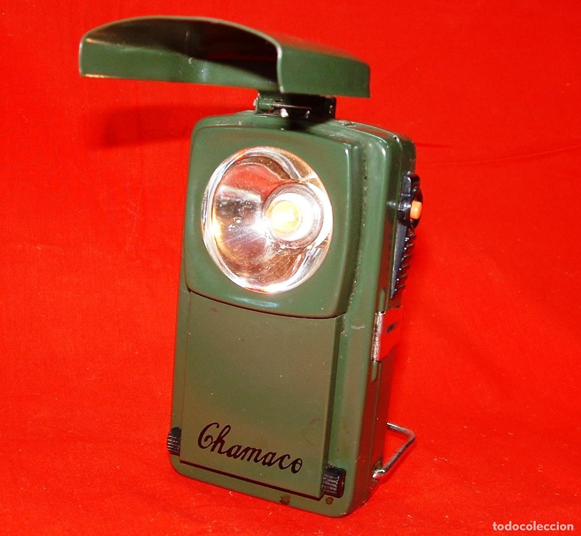 Vintage: LINTERNA DE SE&Ntilde;ALES ROJO-VERDE - Foto 5