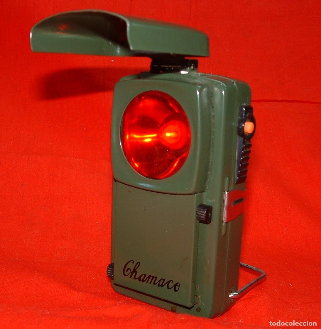 Vintage: LINTERNA DE SE&Ntilde;ALES ROJO-VERDE - Foto 7