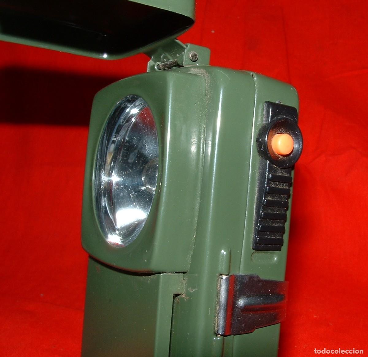 Vintage: LINTERNA DE SE&Ntilde;ALES ROJO-VERDE - Foto 9