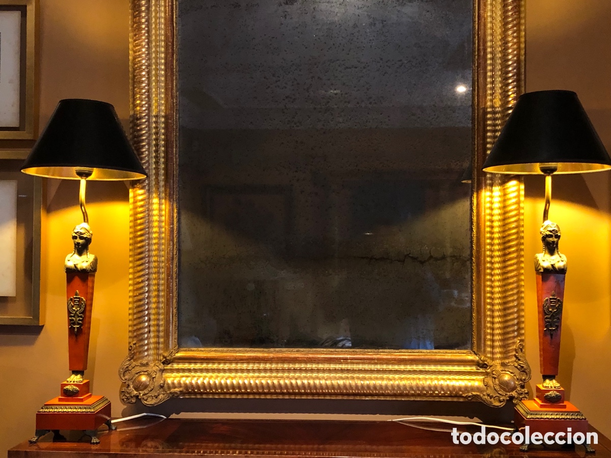 Vintage: 2 lamparas imperio (replicas) - Foto 2