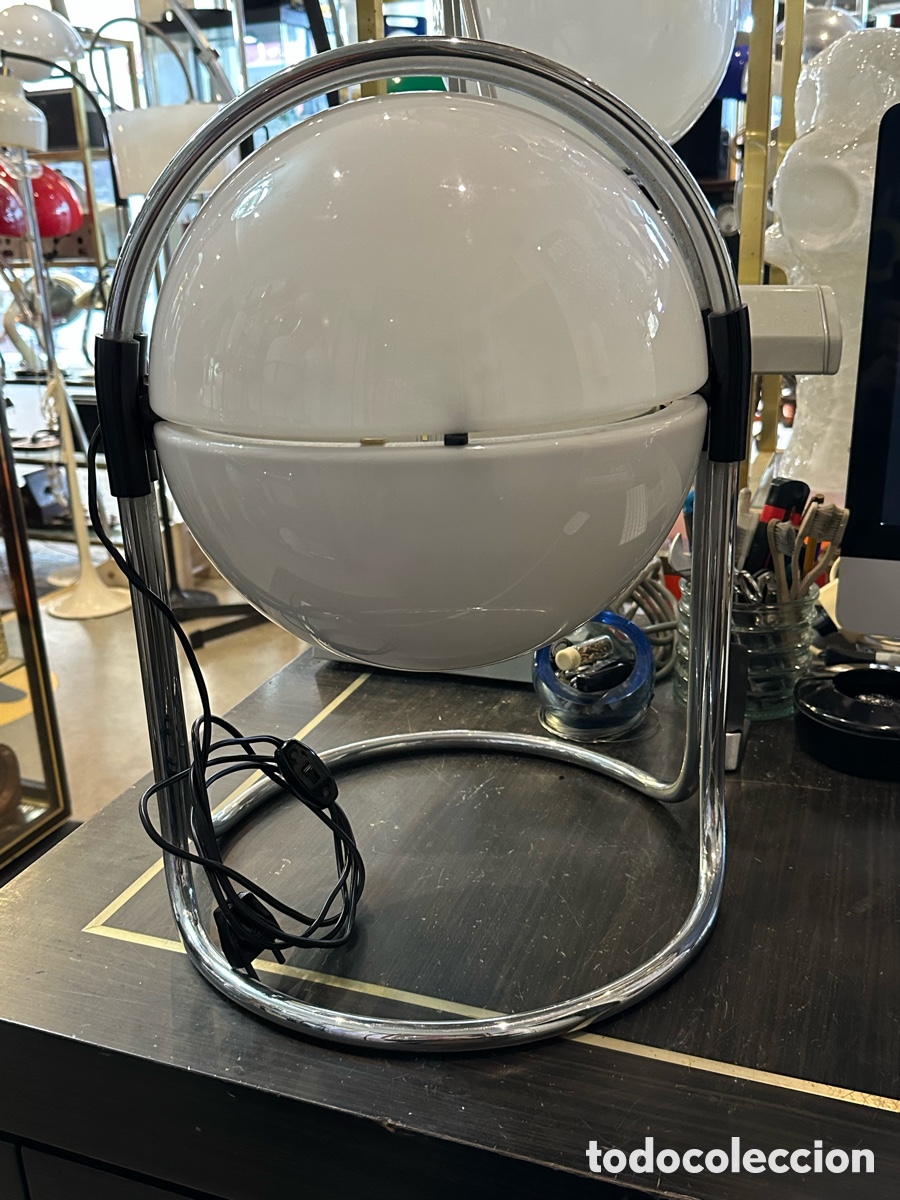 Vintage: LAMPARA DE MESA METALARTE MODELO GRANO DE CAFE DISE&Ntilde;O DE ANDRE RICARD DEL A&Ntilde;O 1969