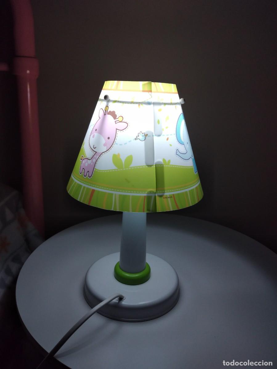 Vintage: Lampara infantil para mesilla de noche - Foto 4