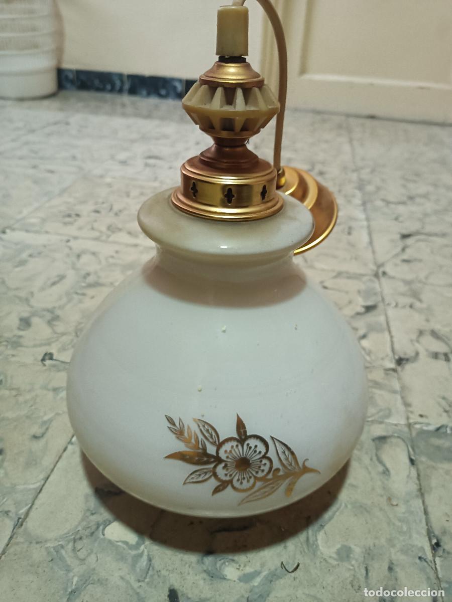 Vintage: L&aacute;mpara de techo antigua - Foto 5
