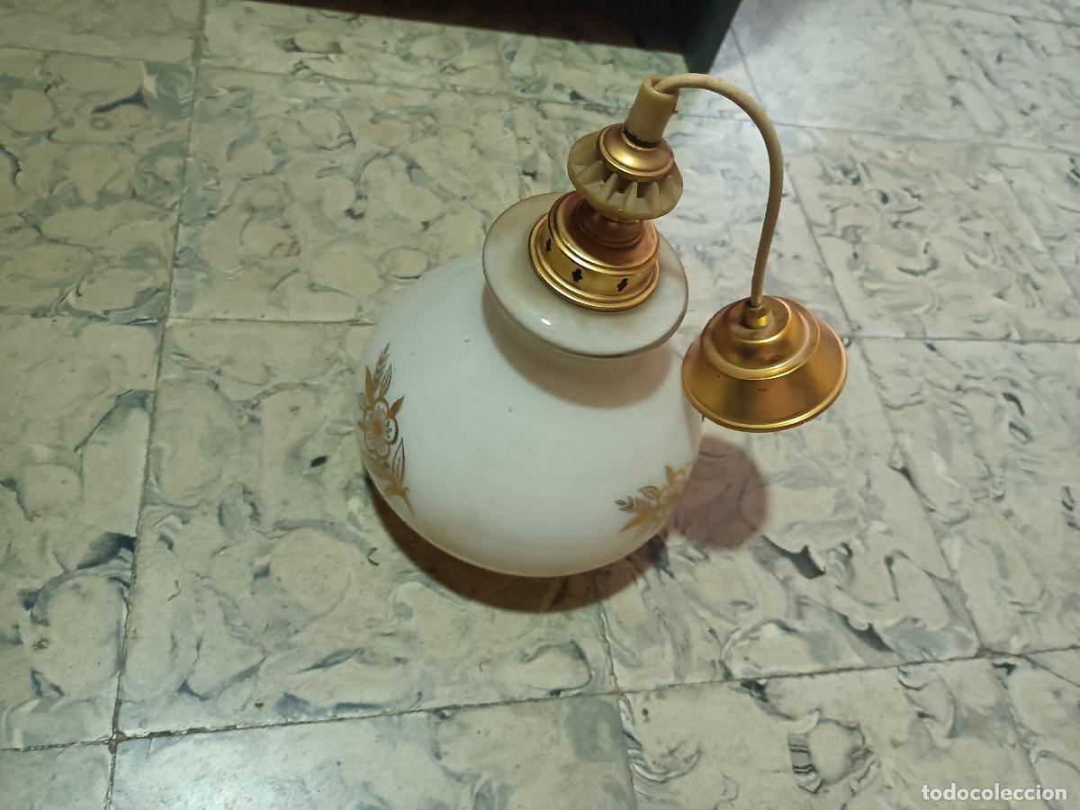 Vintage: L&aacute;mpara de techo antigua - Foto 6