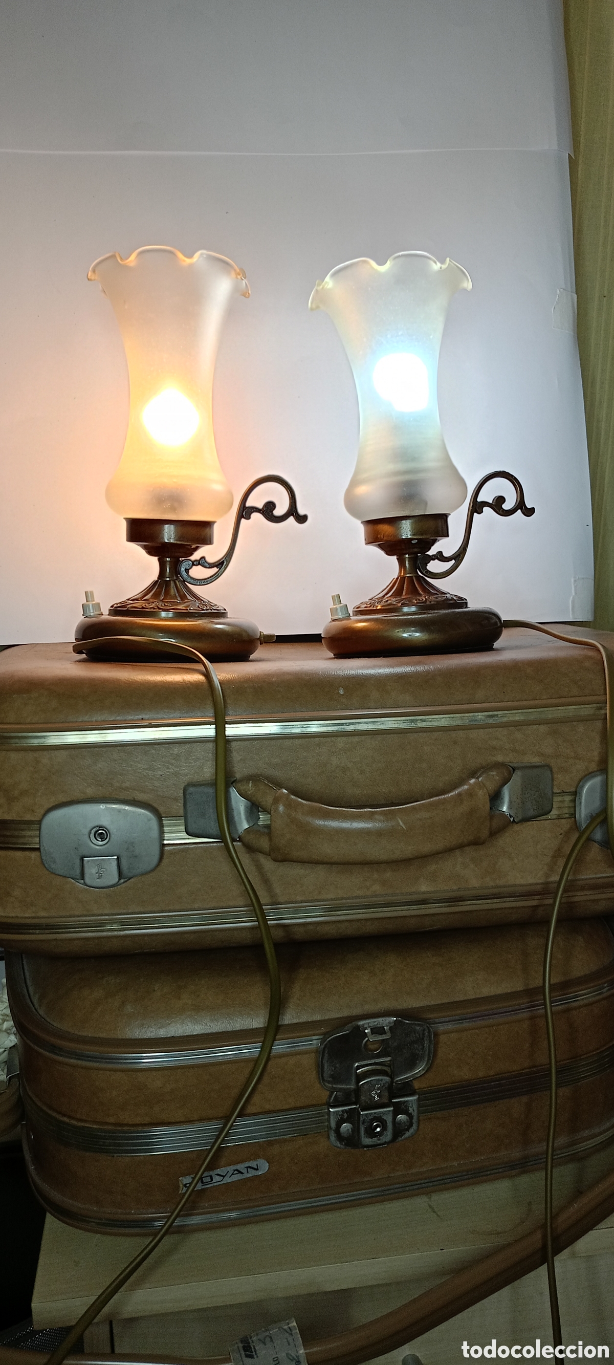 Vintage: Mesa de escritorio/mesa/noche - Foto 1