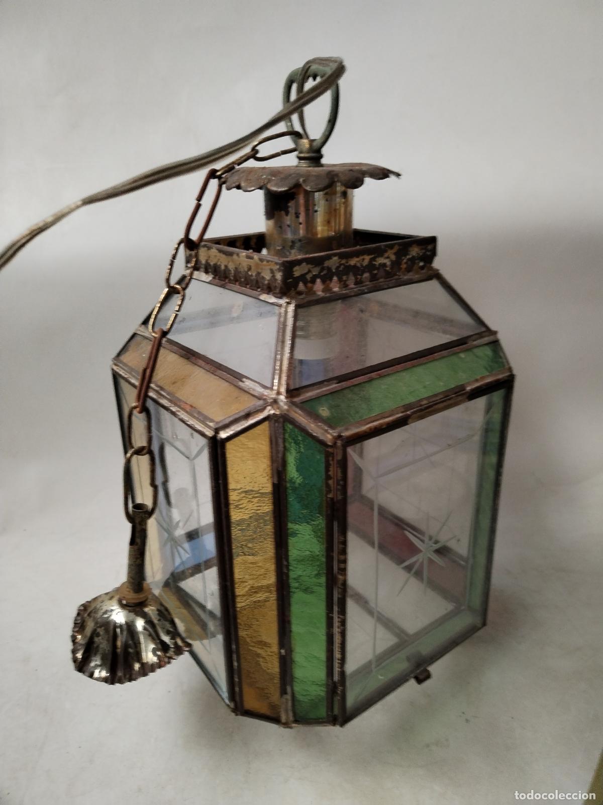 Vintage: lampara de techo granadina - Foto 5