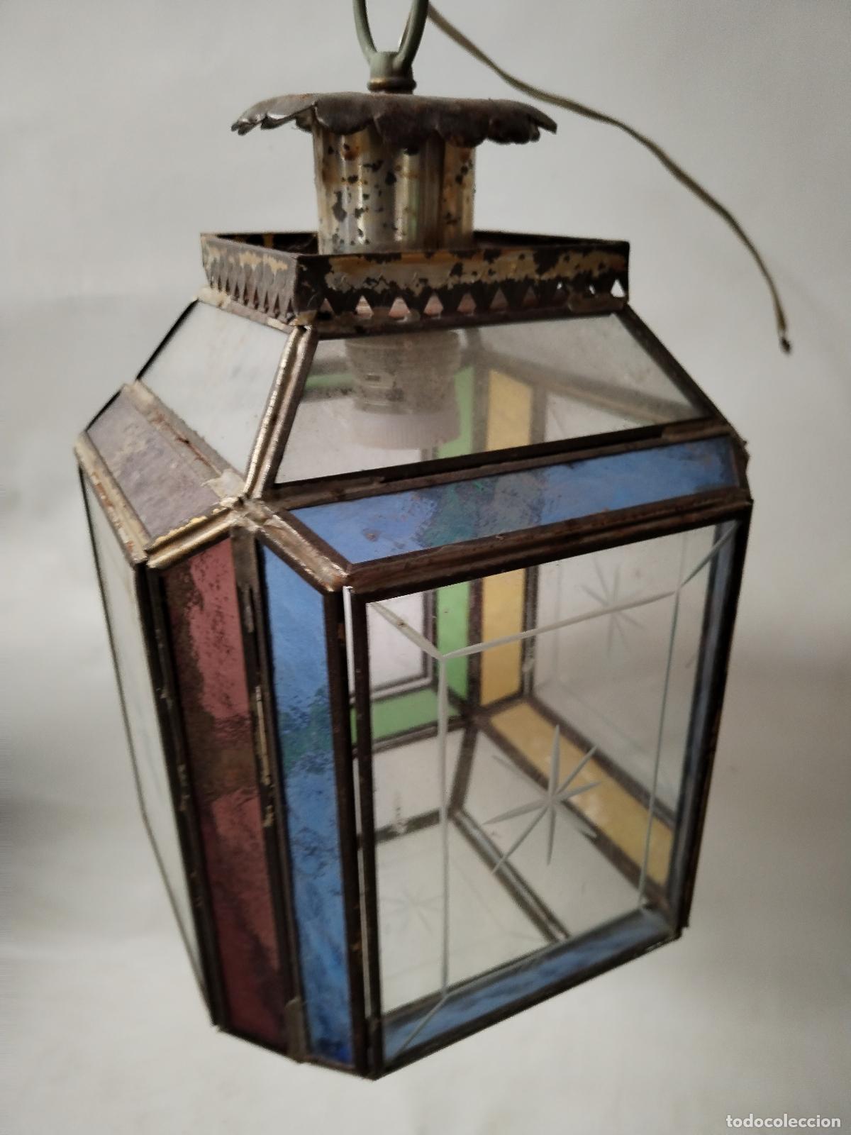 Vintage: lampara de techo granadina - Foto 8