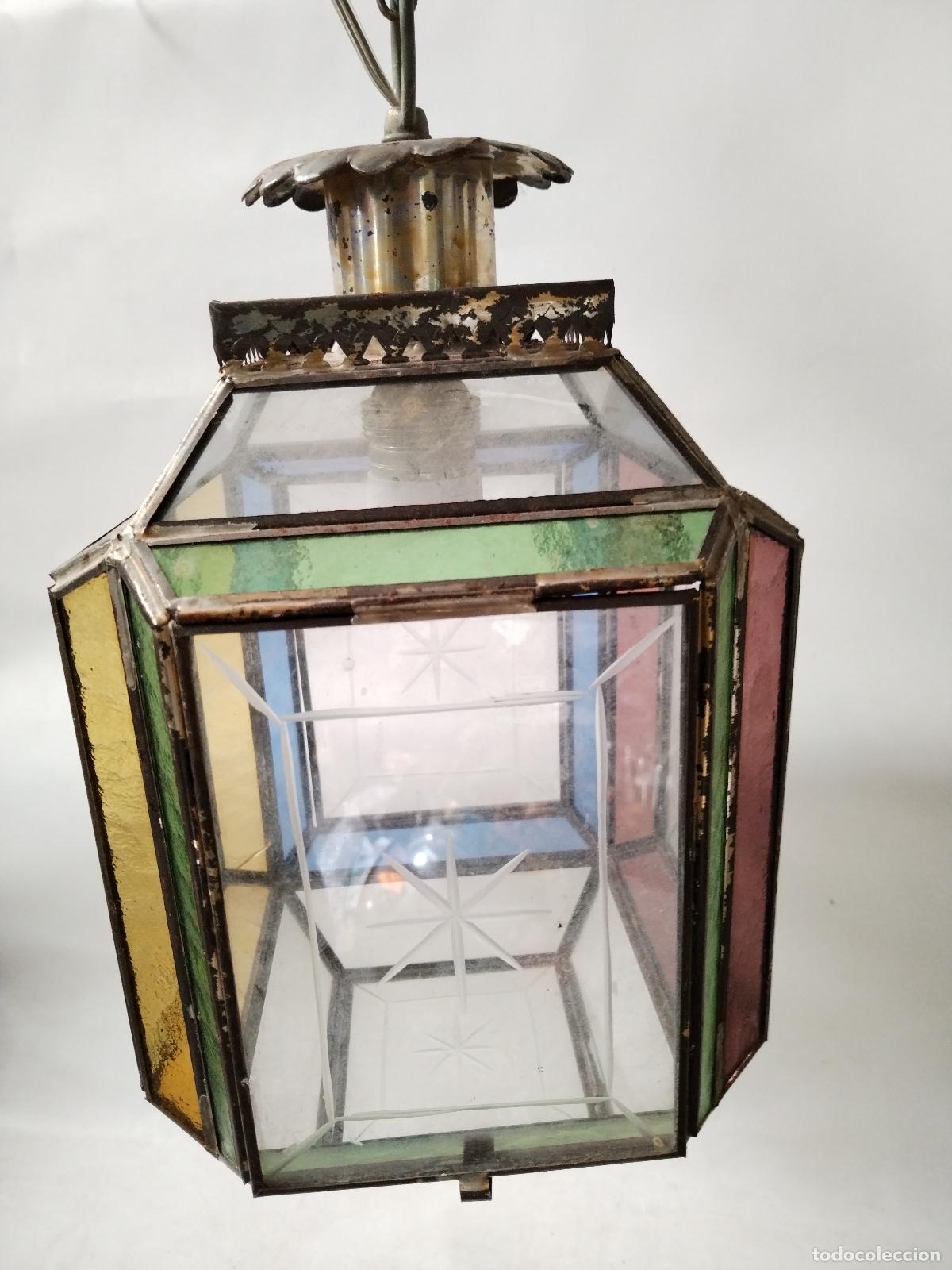 Vintage: lampara de techo granadina - Foto 1