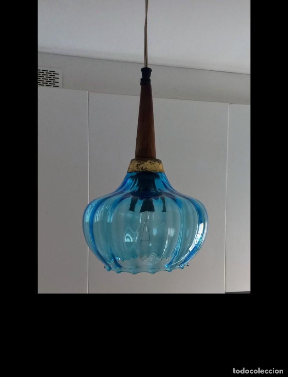 Vintage: Lámpara pendant mid century - Foto 1