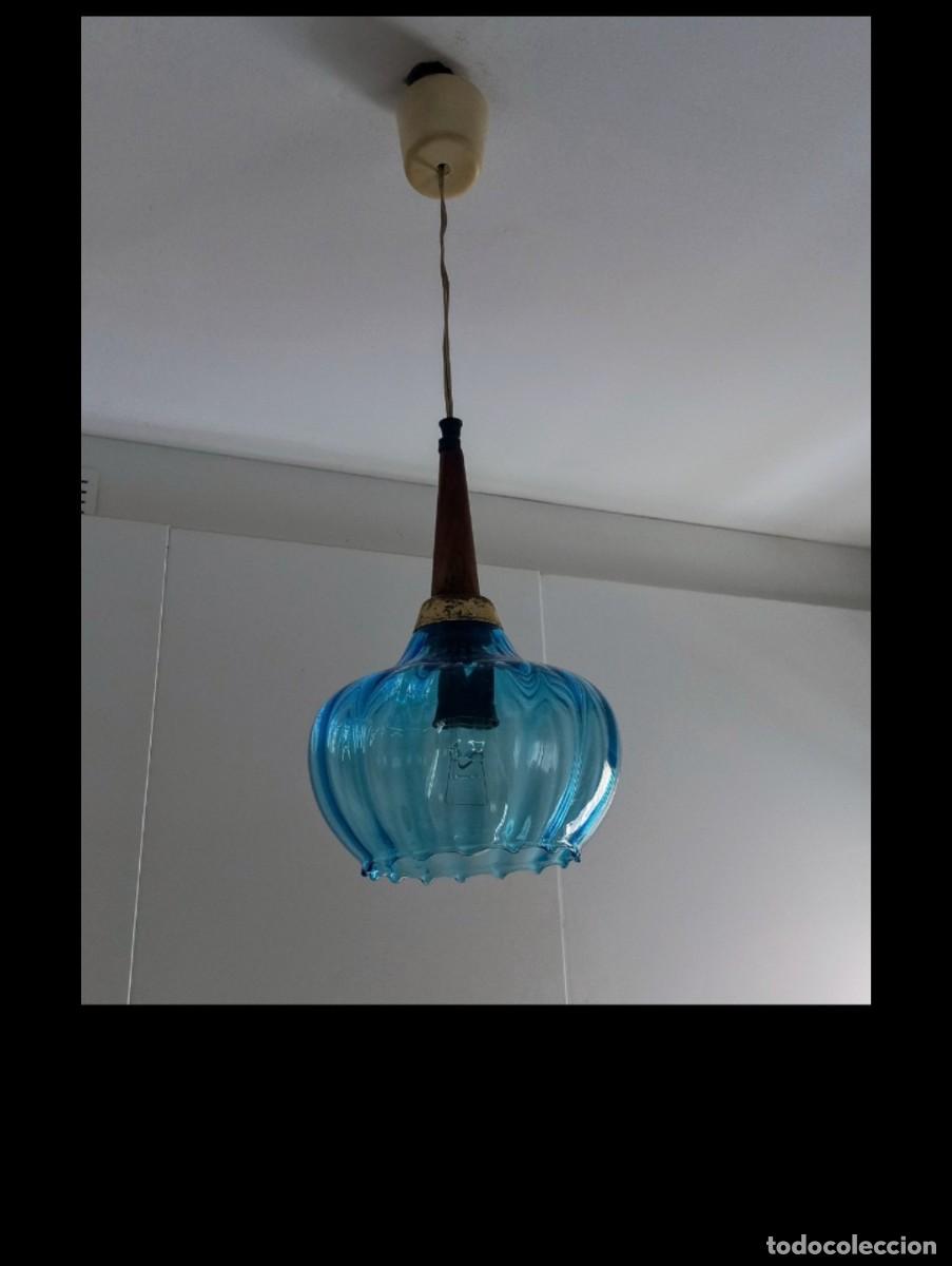 Vintage: Lámpara pendant mid century - Foto 2
