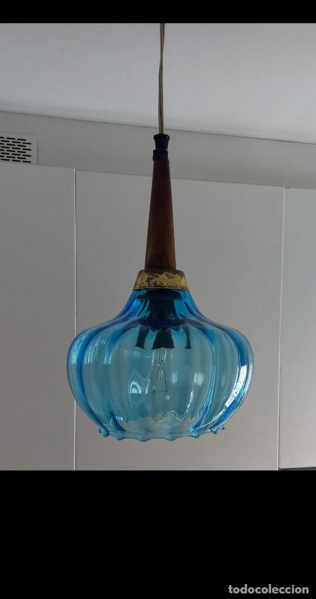 Vintage: Lámpara pendant mid century - Foto 4
