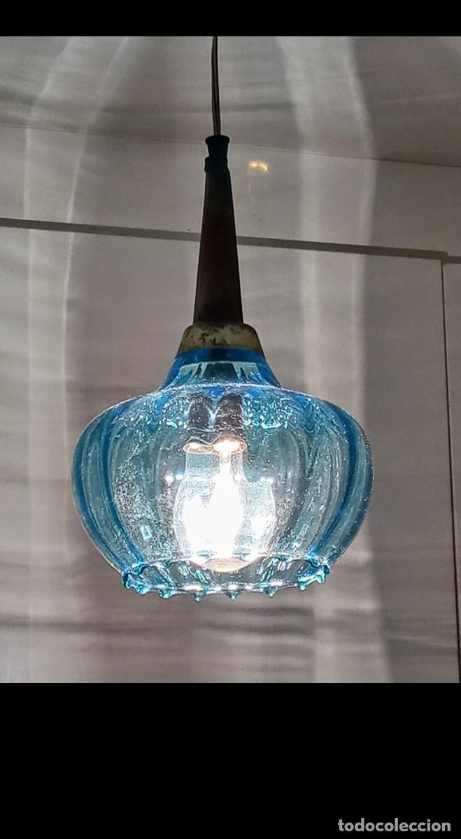 Vintage: Lámpara pendant mid century - Foto 6