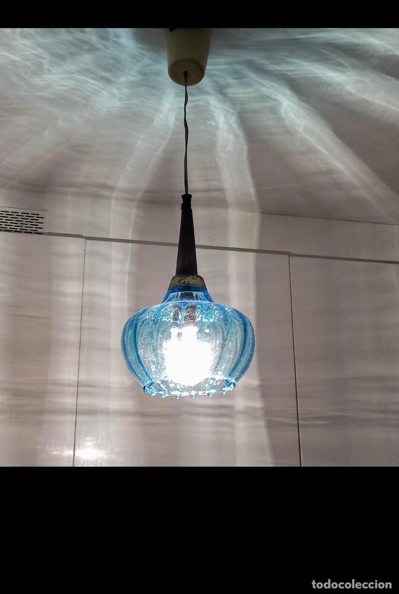 Vintage: Lámpara pendant mid century - Foto 7