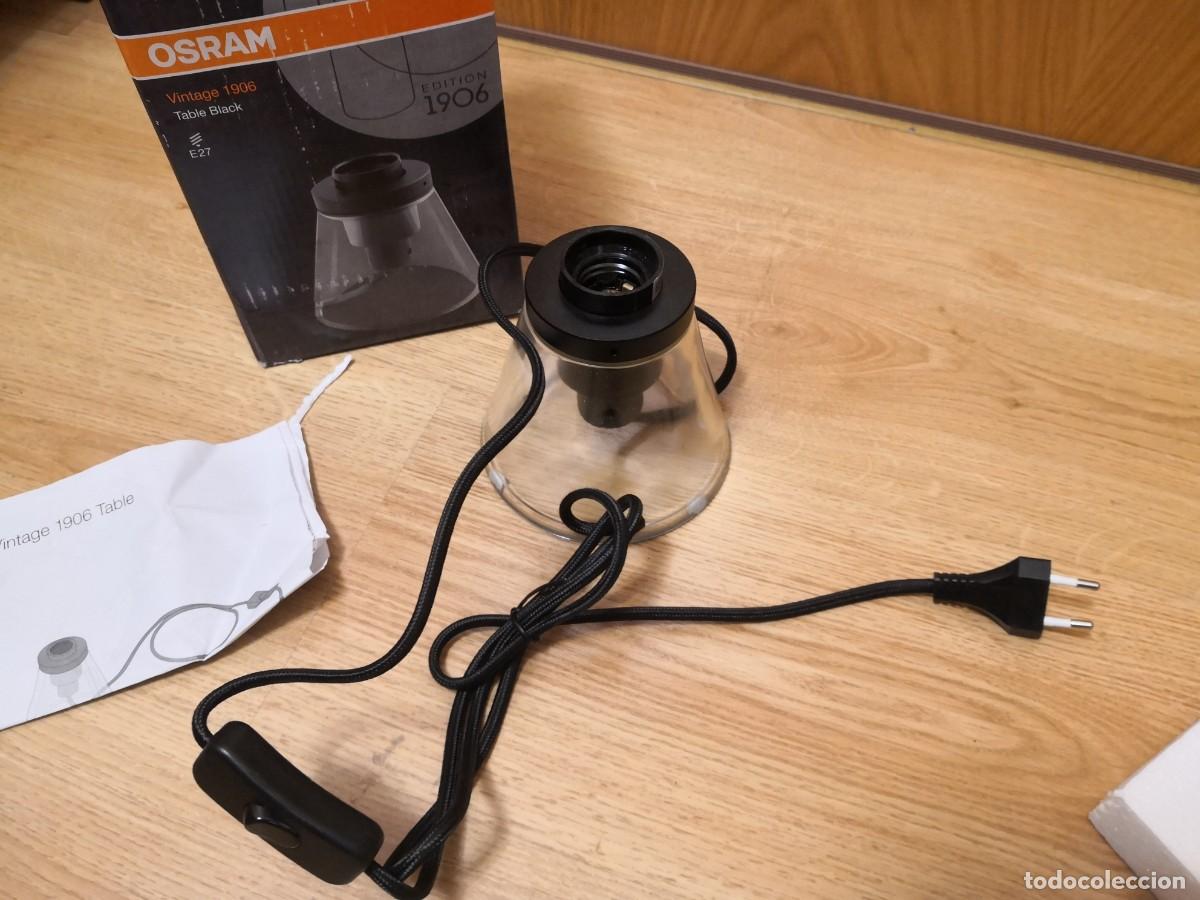 Vintage: BASE L&Aacute;MPARA OSRAM EDISON 1906 - Foto 1