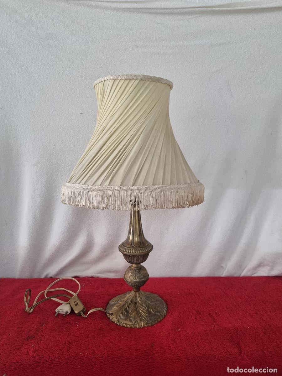 Vintage: LAMPARA BAJA CON PANTALLA - Foto 1