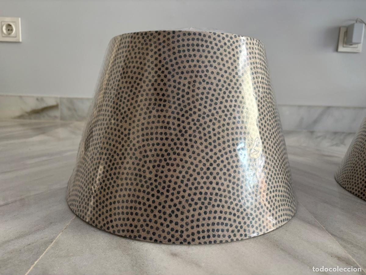 Vintage: Pantalla para l&aacute;mpara sal&oacute;n - Foto 3