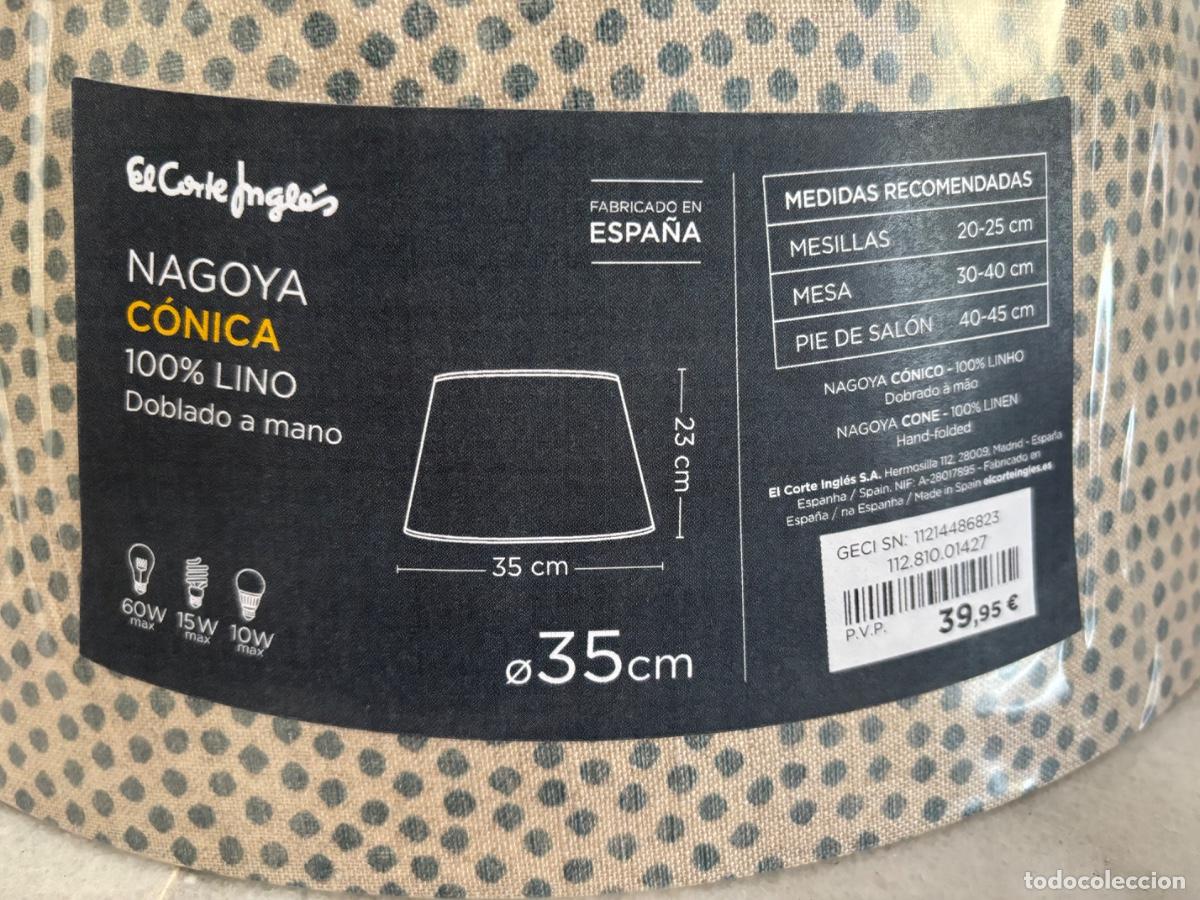 Vintage: Pantalla para l&aacute;mpara sal&oacute;n - Foto 4