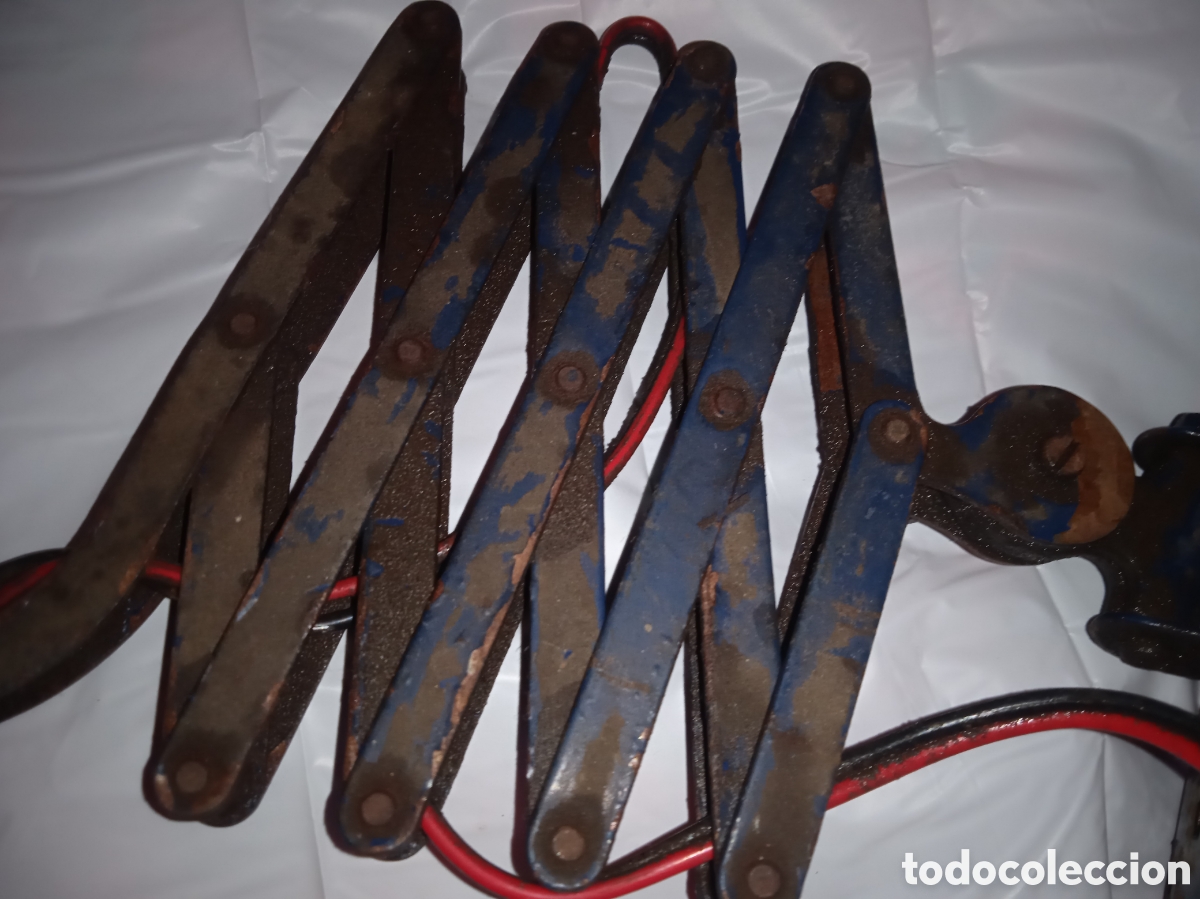 Vintage: Flexo Acorde&oacute;n antiguo de hierro , para restaurar - Foto 5