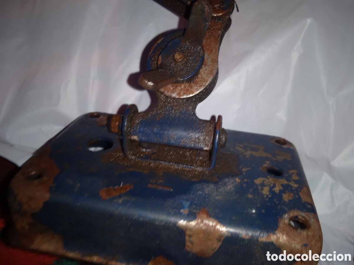 Vintage: Flexo Acorde&oacute;n antiguo de hierro , para restaurar - Foto 7