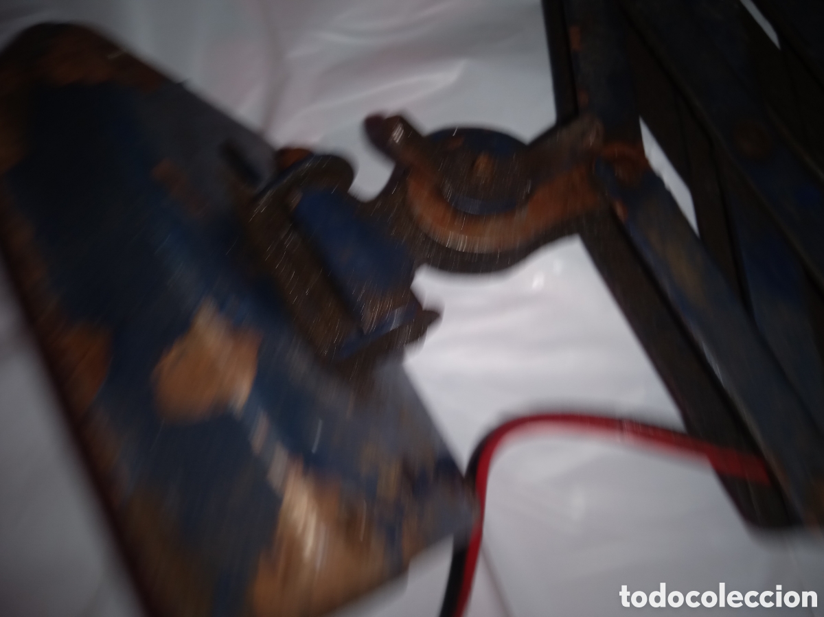 Vintage: Flexo Acorde&oacute;n antiguo de hierro , para restaurar - Foto 8