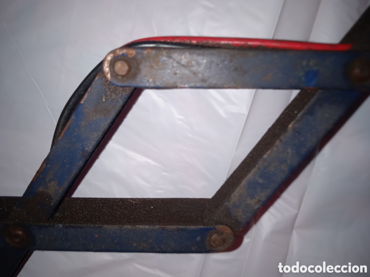 Vintage: Flexo Acorde&oacute;n antiguo de hierro , para restaurar - Foto 15