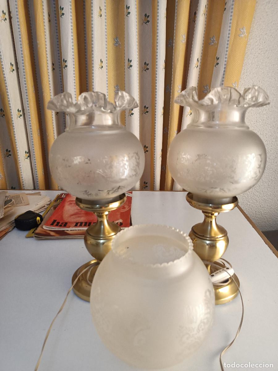 Vintage: L&aacute;mparas de mesita de noche - Foto 1